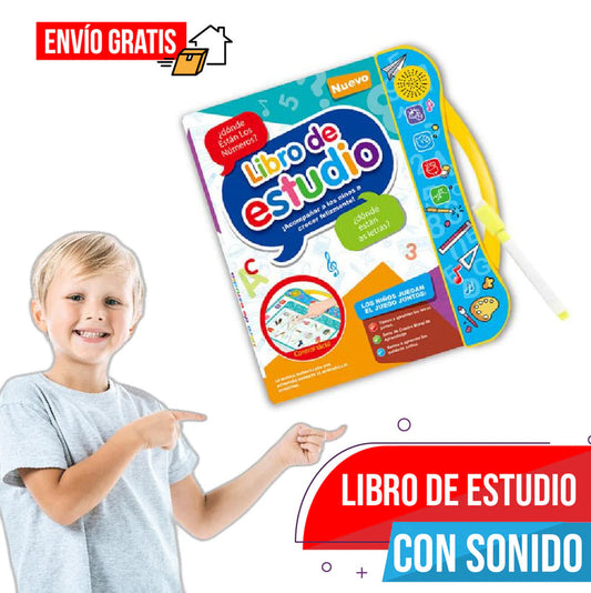 Edukids™ Libro Educativo Sensorial Didáctico