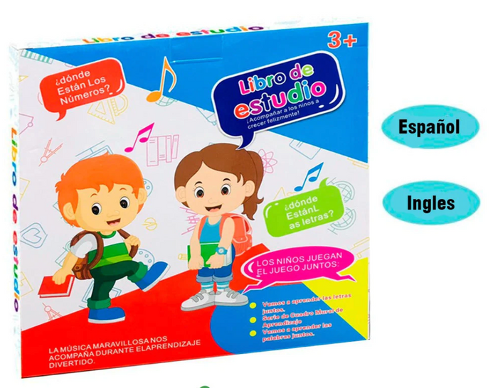 Edukids™ Libro Educativo Sensorial Didáctico