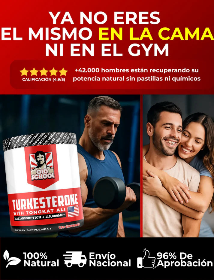 Turkesterone® 💪 Anabólico Natural 2X1 IMPORTADO