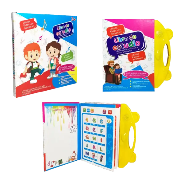 Edukids™ Libro Educativo Sensorial Didáctico